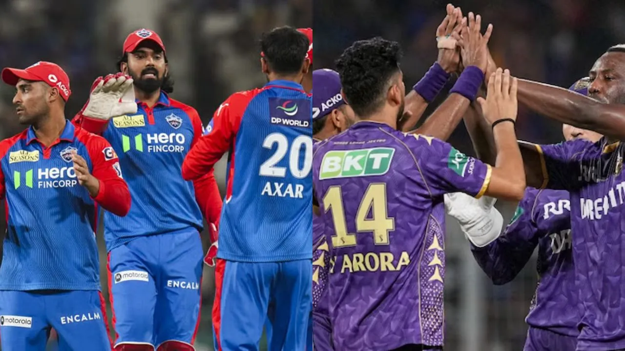 DC vs KKR Playing XIs.webp